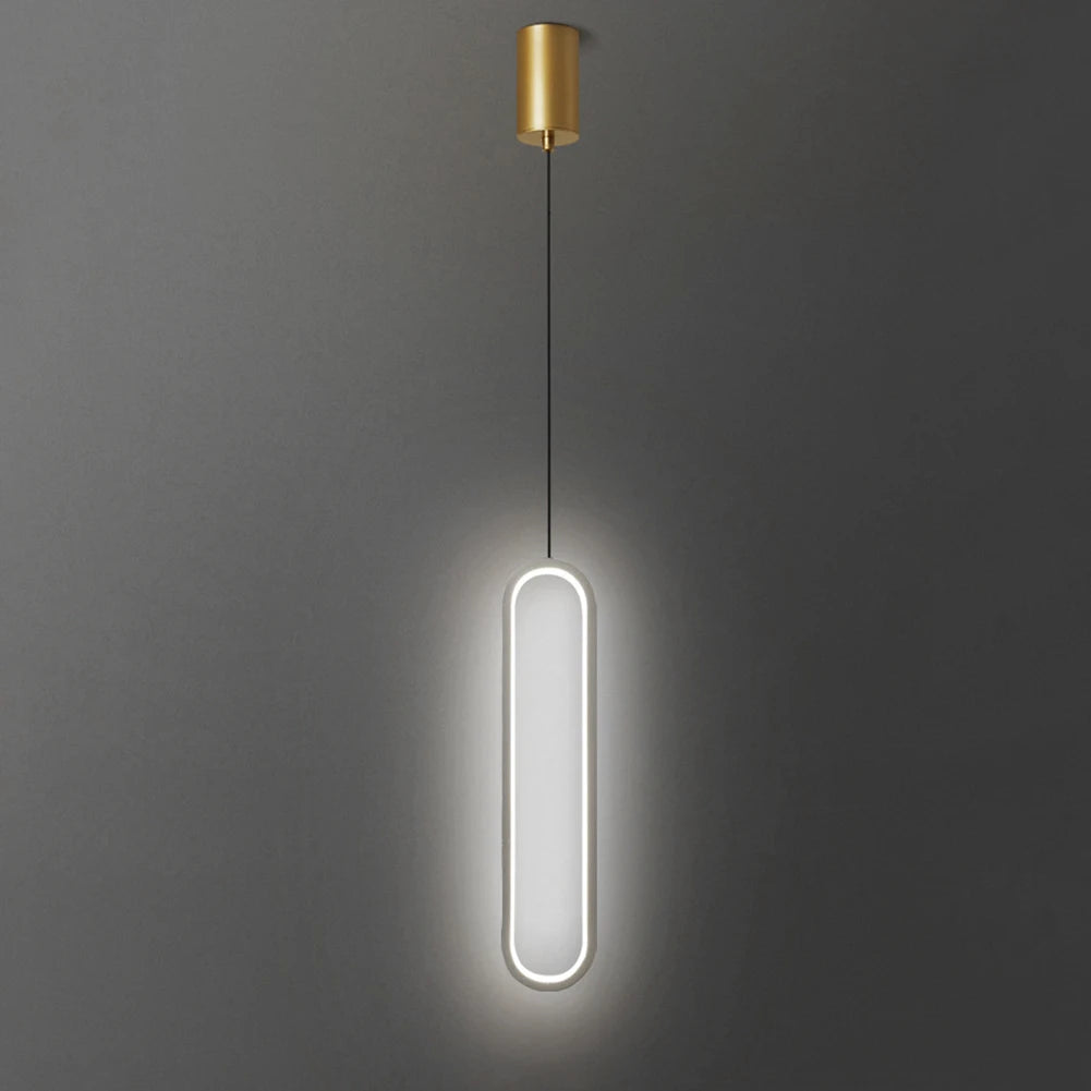 Led Pendant Modern Geometry Hanging Light
