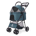 3 in 1 Folding Pet Stroller with Removable Carrier