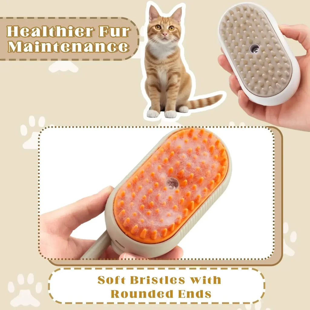 Cat Dog Electric Spray Massage Soothing Comb