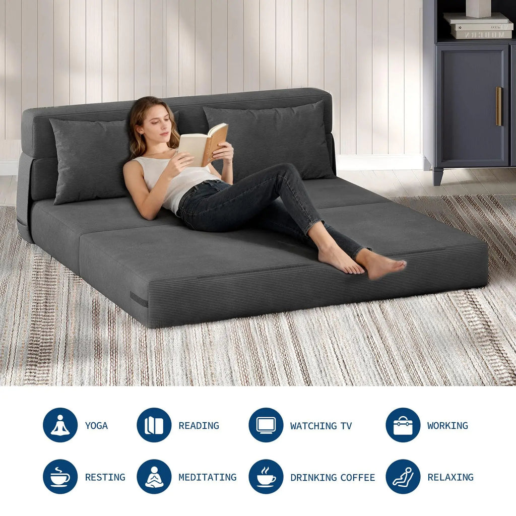 4-in-1 Folding Sofa Bed