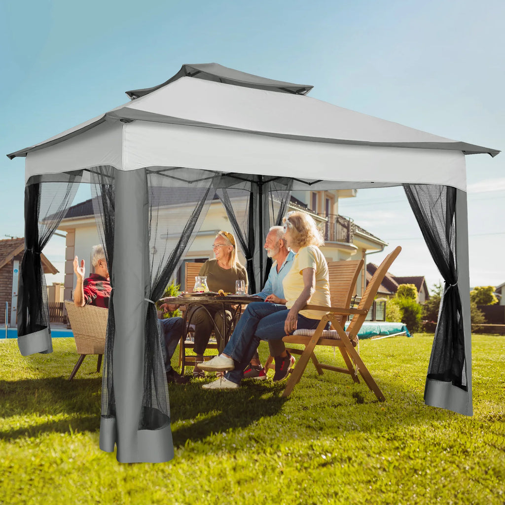 11x11 Canopy with Mosquito Net