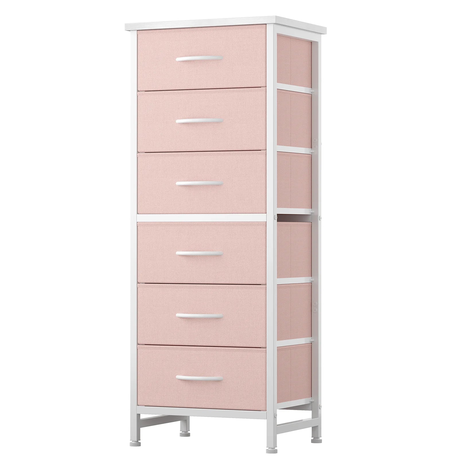 Tall 6 Fabric Drawer Dresser