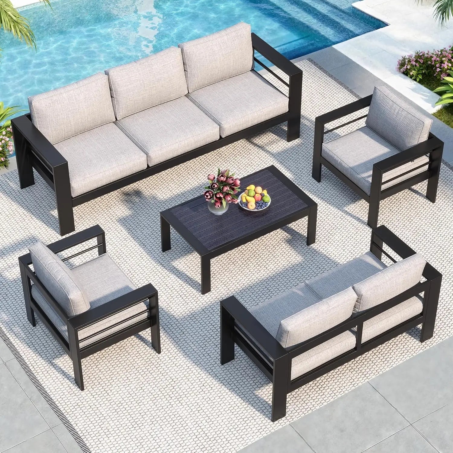 Patio Furniture Set for All Weather