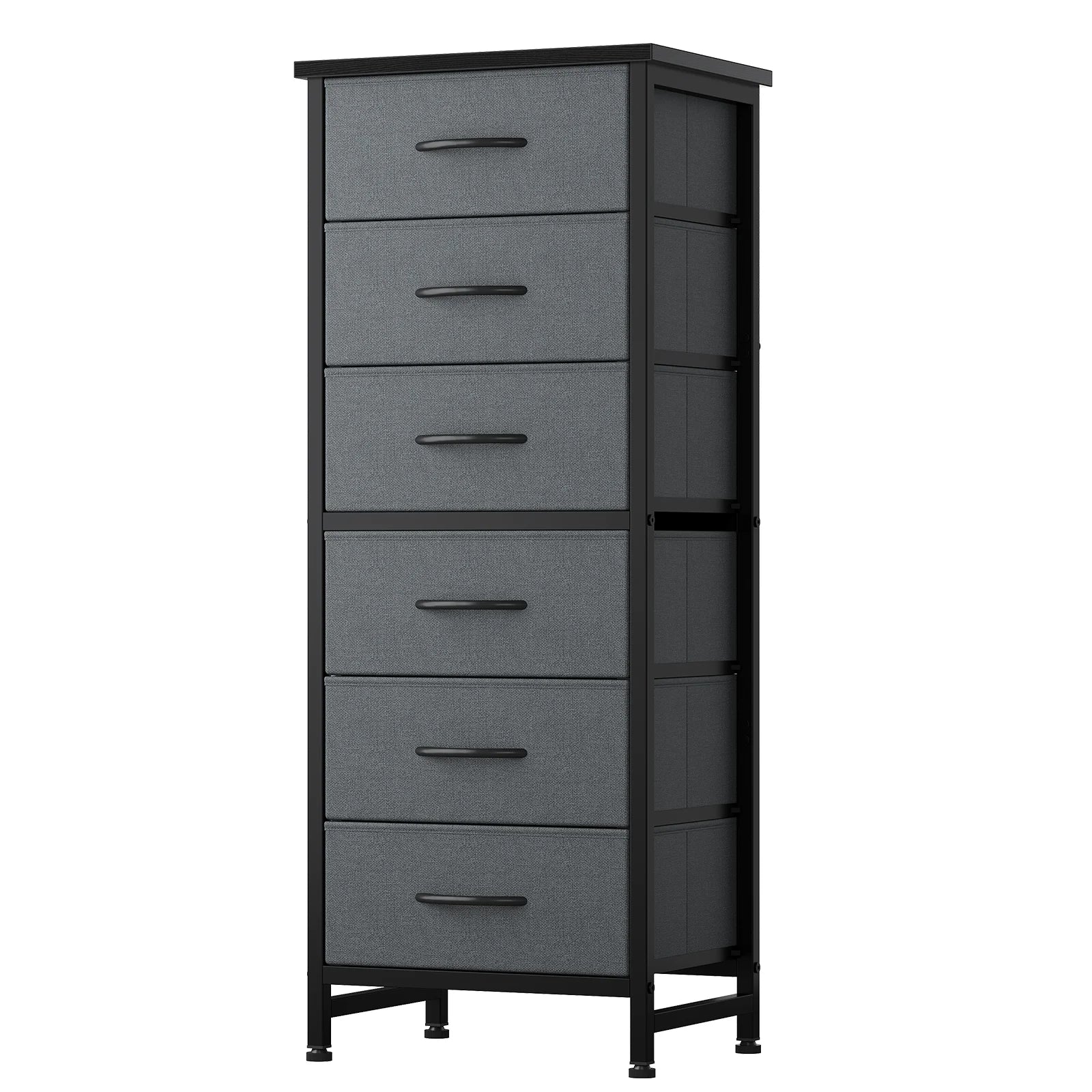 Tall 6 Fabric Drawer Dresser