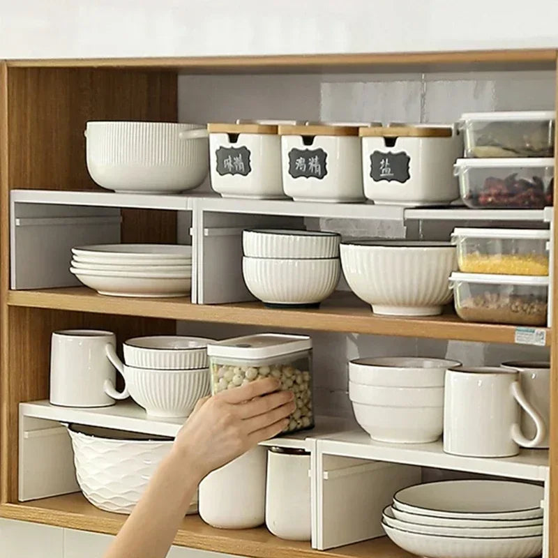 Retractable Cabinet Shelf/Spice Rack/Dish shelf