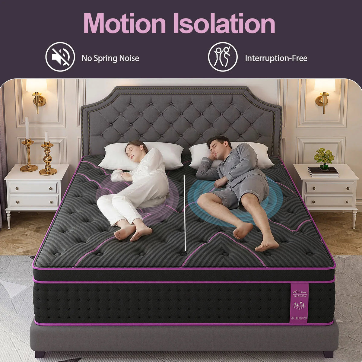 Hybrid Gel Memory Foam Mattress