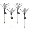 8-Head LED Solar Outdoor  Garden Lights Waterproof