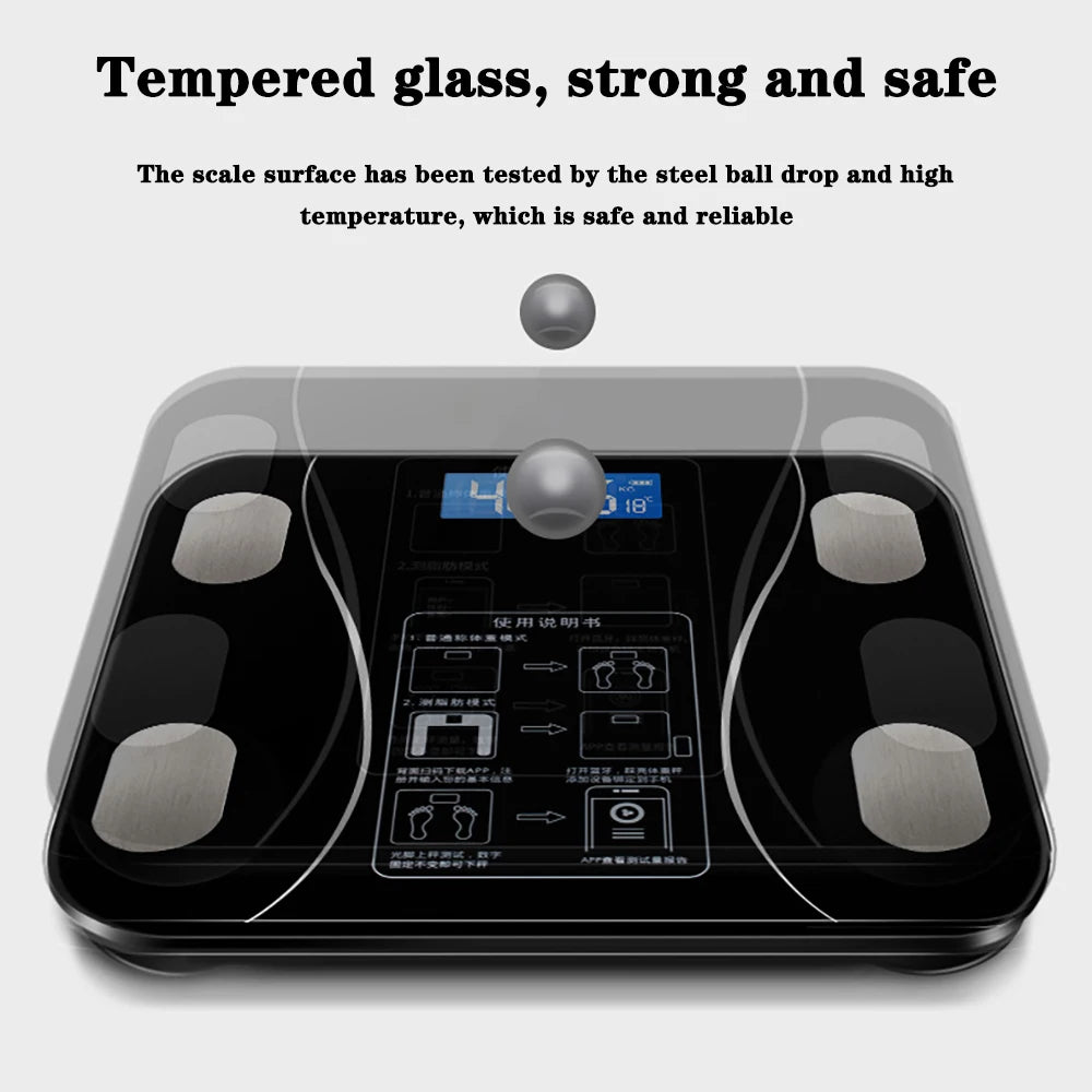 Wireless Digital Scale Body Composition Analyzer Bluetooth-compatible
