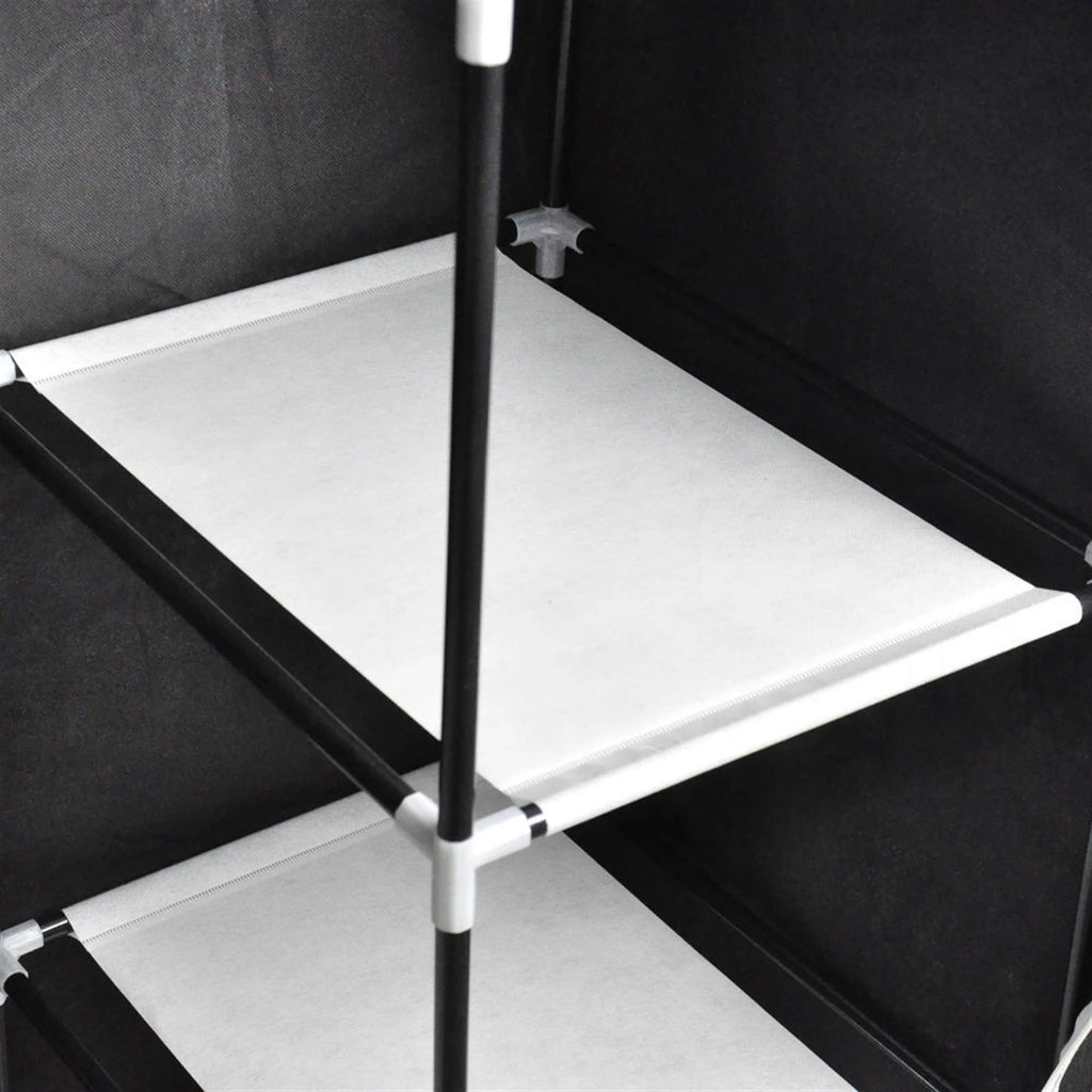 71" Portable Wardrobe Closet