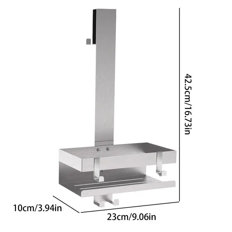 Glass Door Mount Shower Shelf