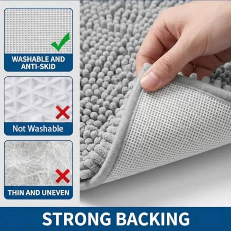 Absorbent 2 Pc. Bathroom Rug Set