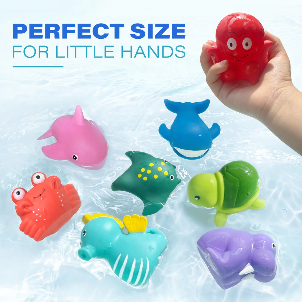 8PCS Bath Toys for Kids All Ages.