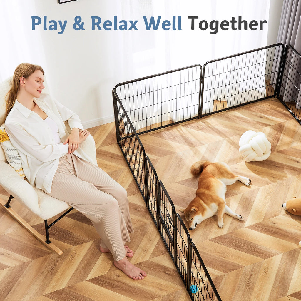 8 Panel Dog Playpen