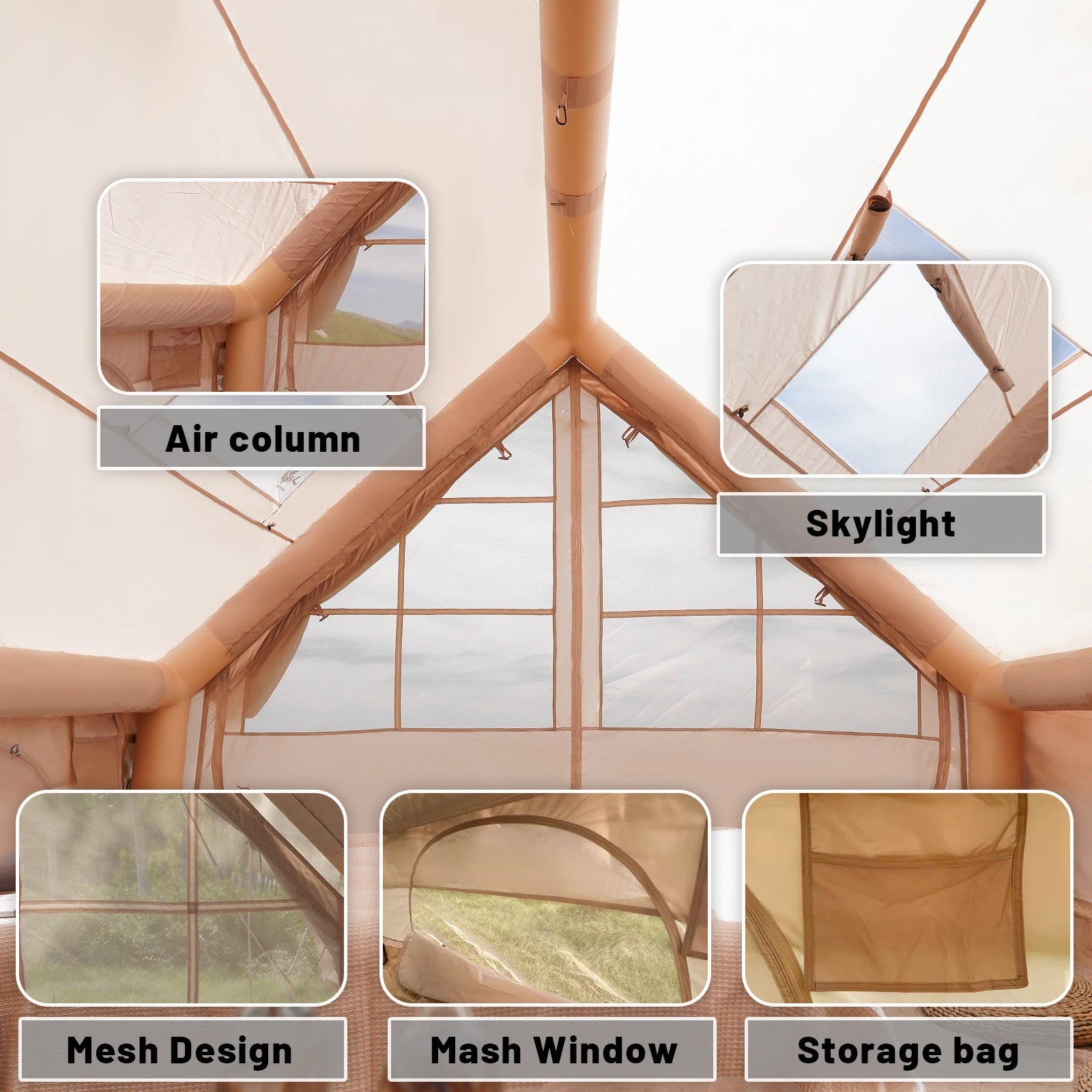 Portable Air Tent with Carry Bag