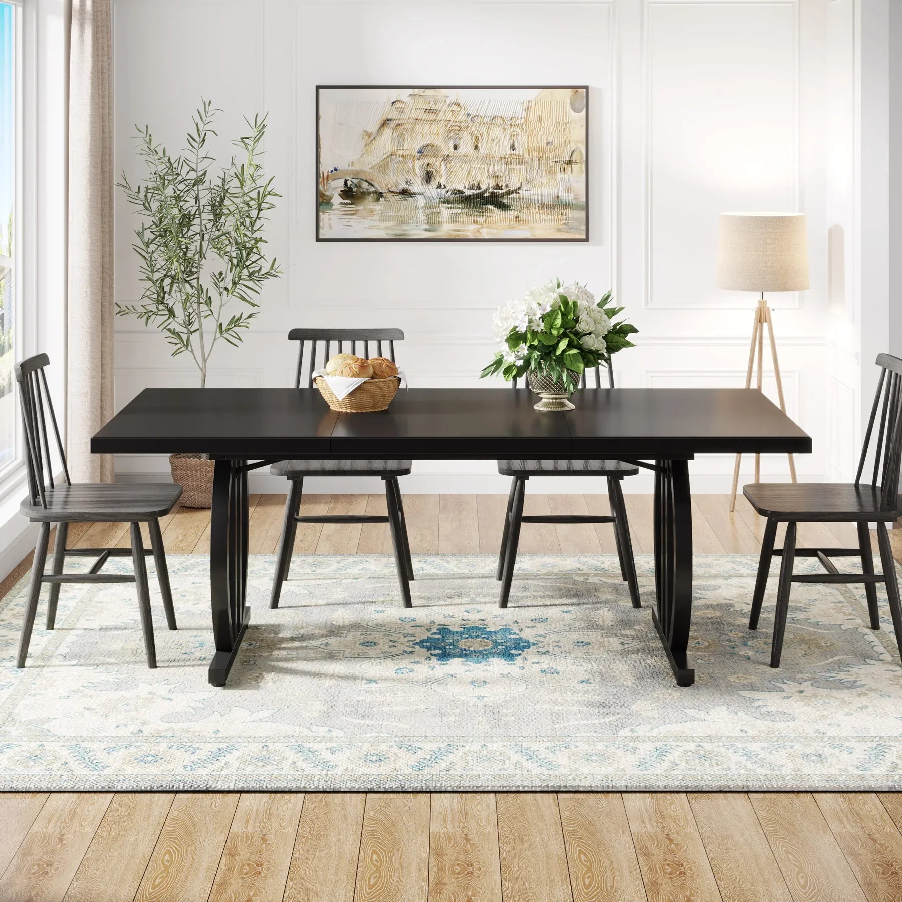 63-Inch Large Dinning Table