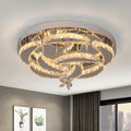 Luxury Crystal Chandelier Modern Ceiling Lamp Led  Dimmable