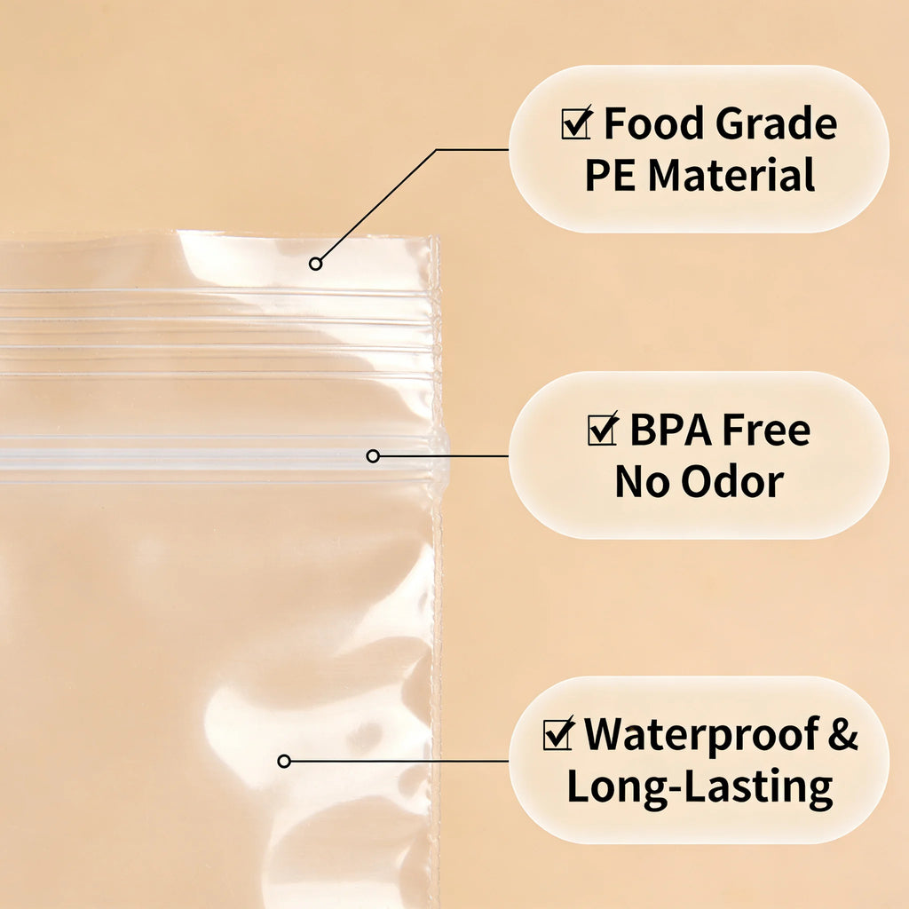 Leak Proof/Airtight Reusable Storage Bags
