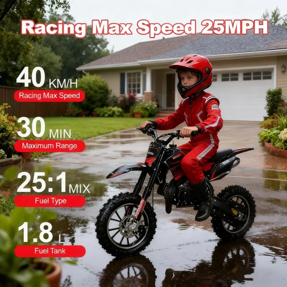 Mini Dirt Bike, 49CC 2-Stroke