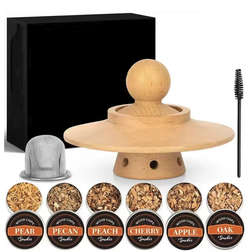 6 Flavors Old Fashioned Drink Smoker Infuser