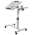 Overbed Table With Wheels