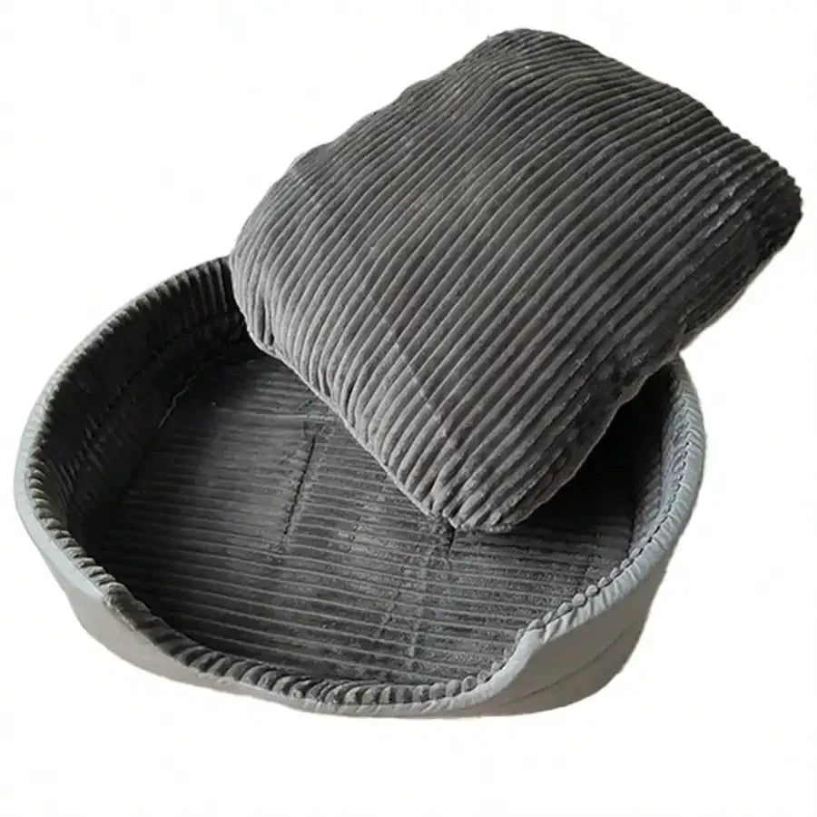 Machine-Washable Soft & Cozy Pet Bed
