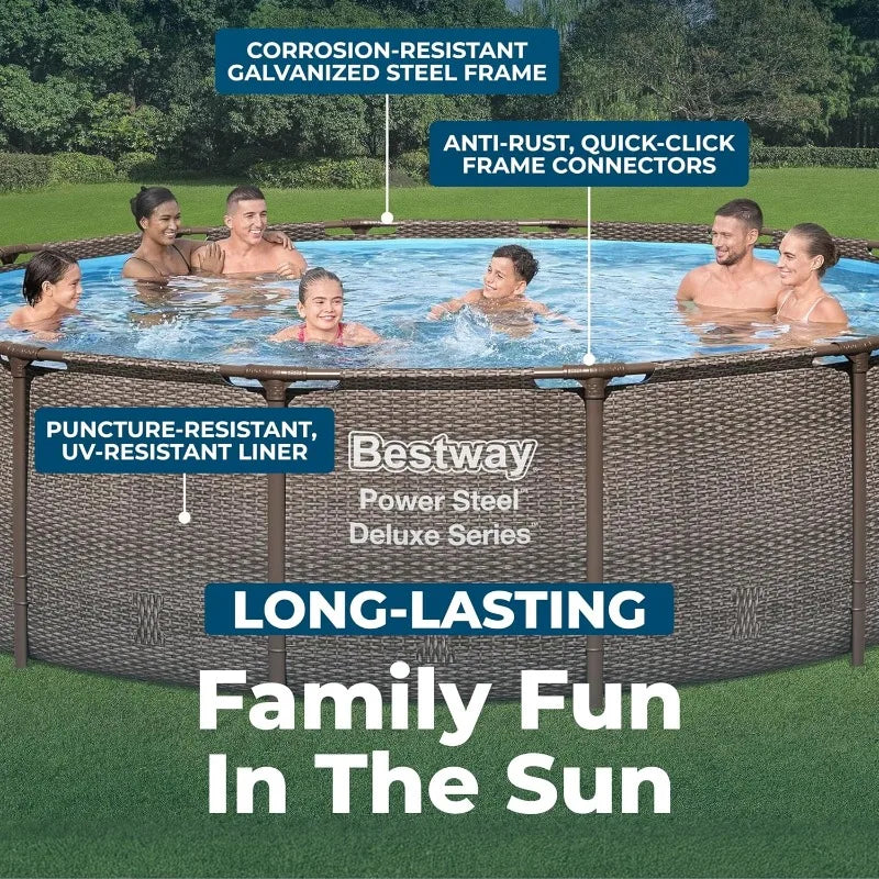 14’ x 42” Round Above Ground Pool