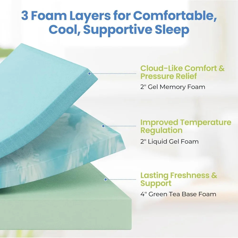 8 Inch Memory Foam Mattresses