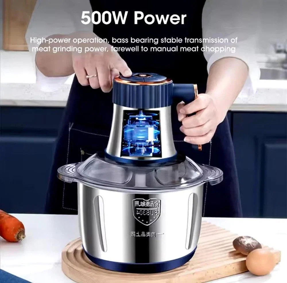 Stainless Steel Food Processor Mixer