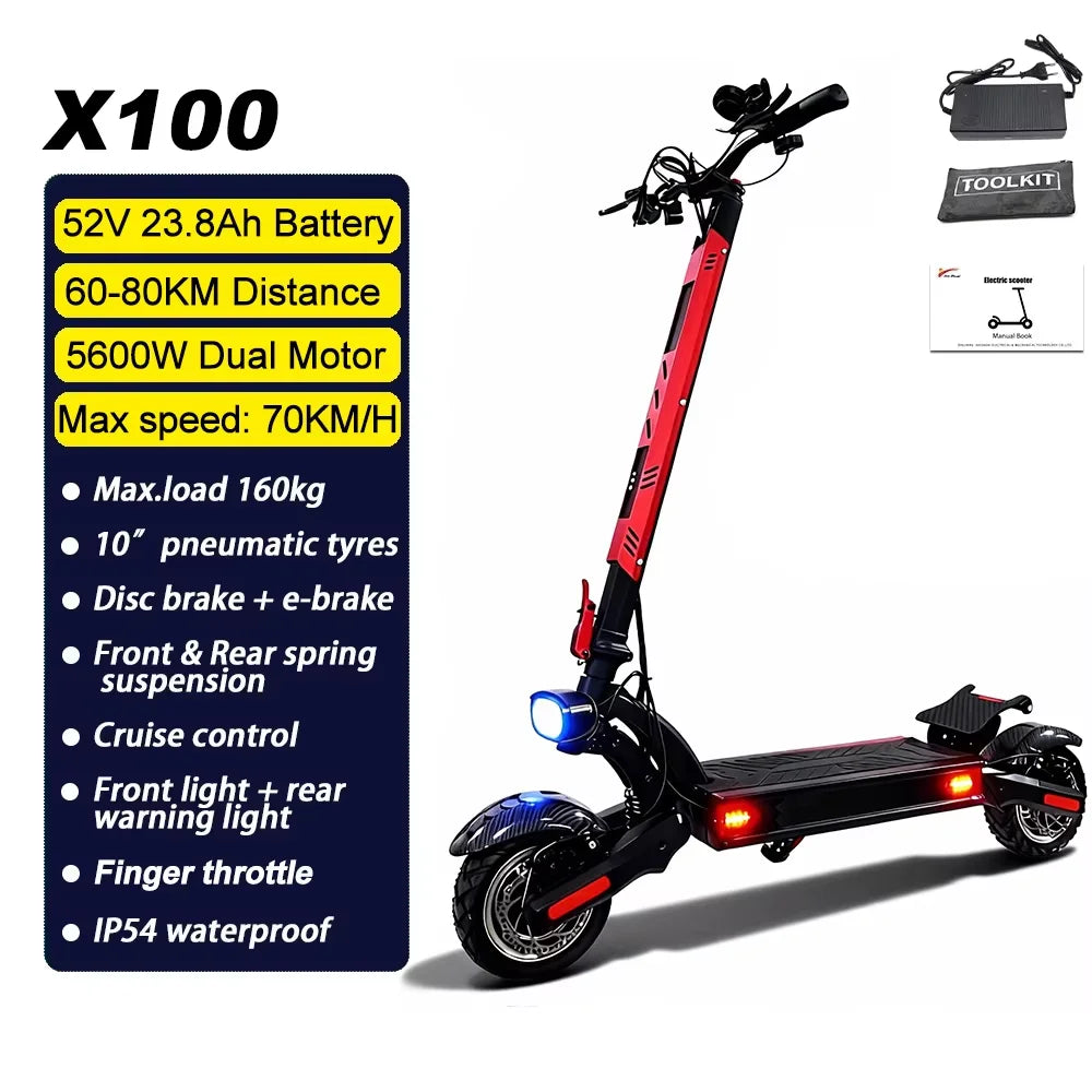Electric kick scooter, fat tire, Waterproof