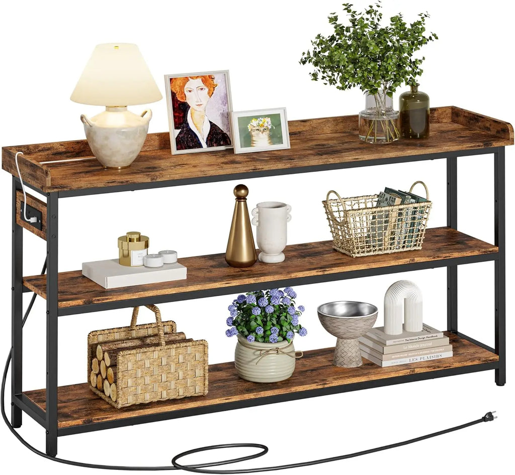 Console, sofa, hallway Table with Power Outlet
