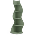 Modern 5-Tier Wall Corner Bookshelf