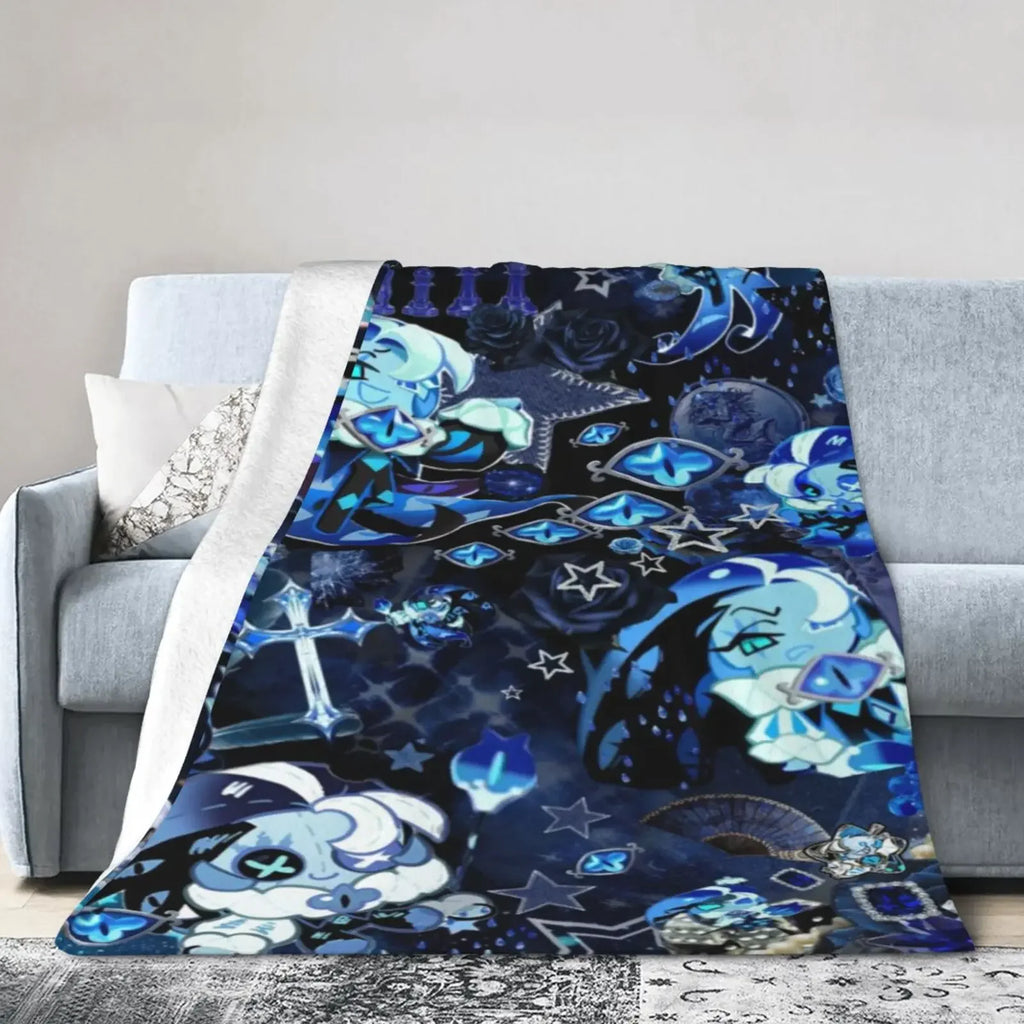 Ultra-Soft Lightweight Flannel Throw Blanket