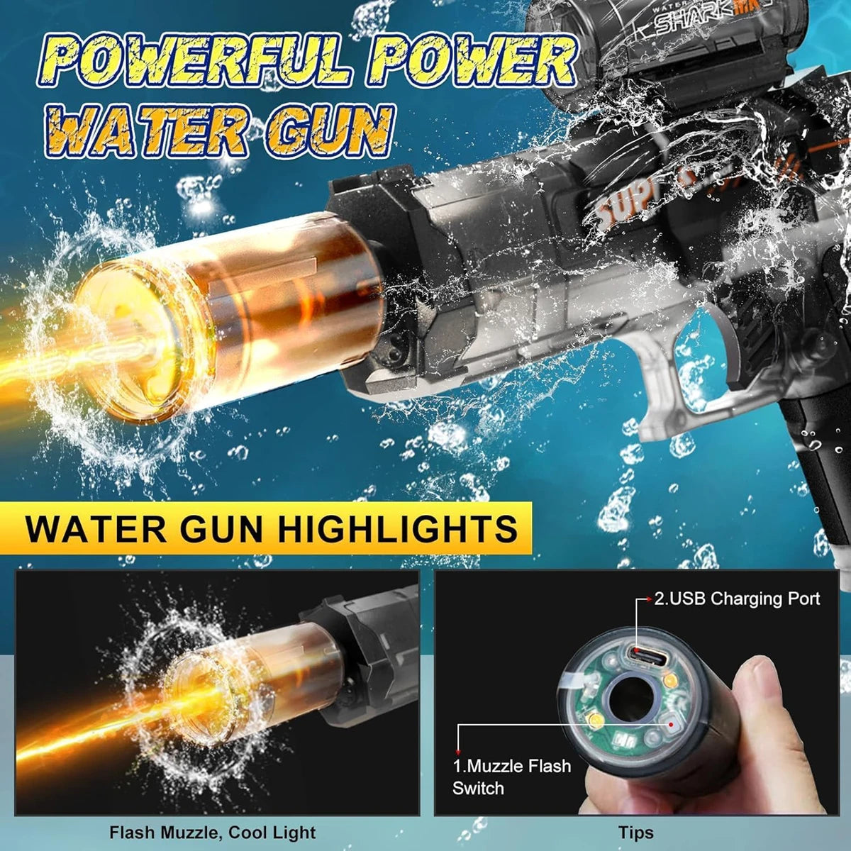 Electric Water Gun Soaker