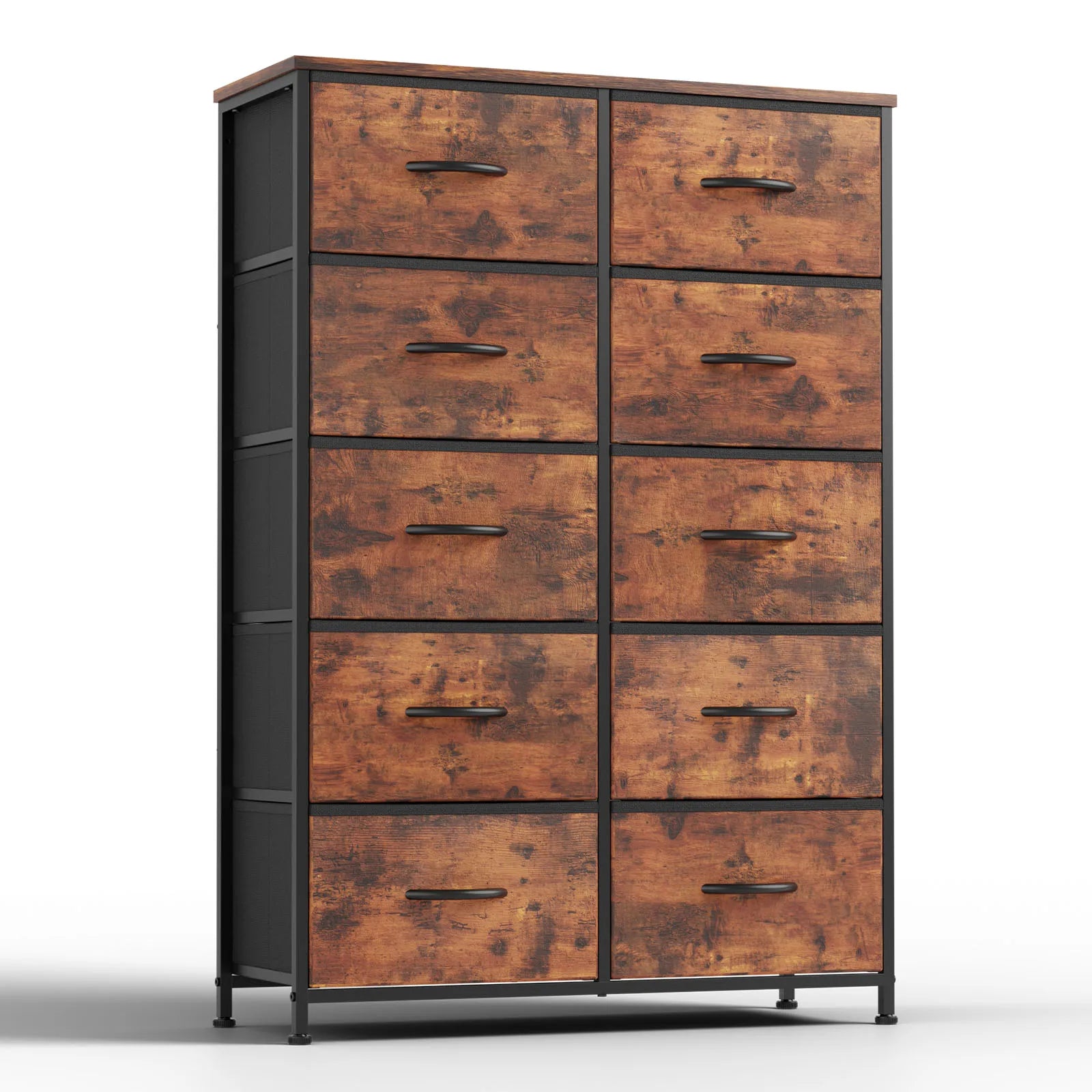 10 Fabric Drawer Dresser, Nightstand