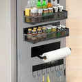 Magnetic Spice Rack, 4-Piece Set