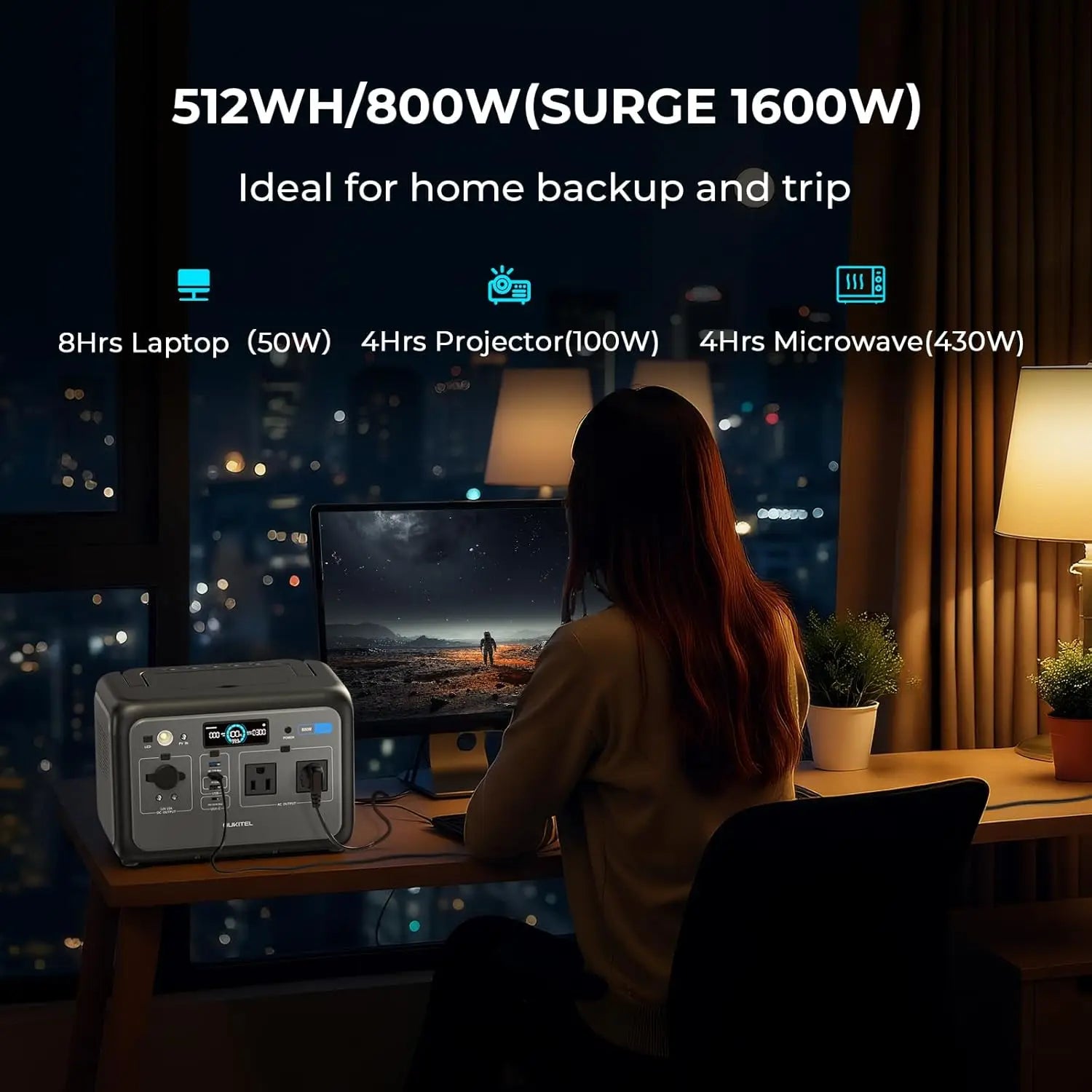 Portable Power Station 800W