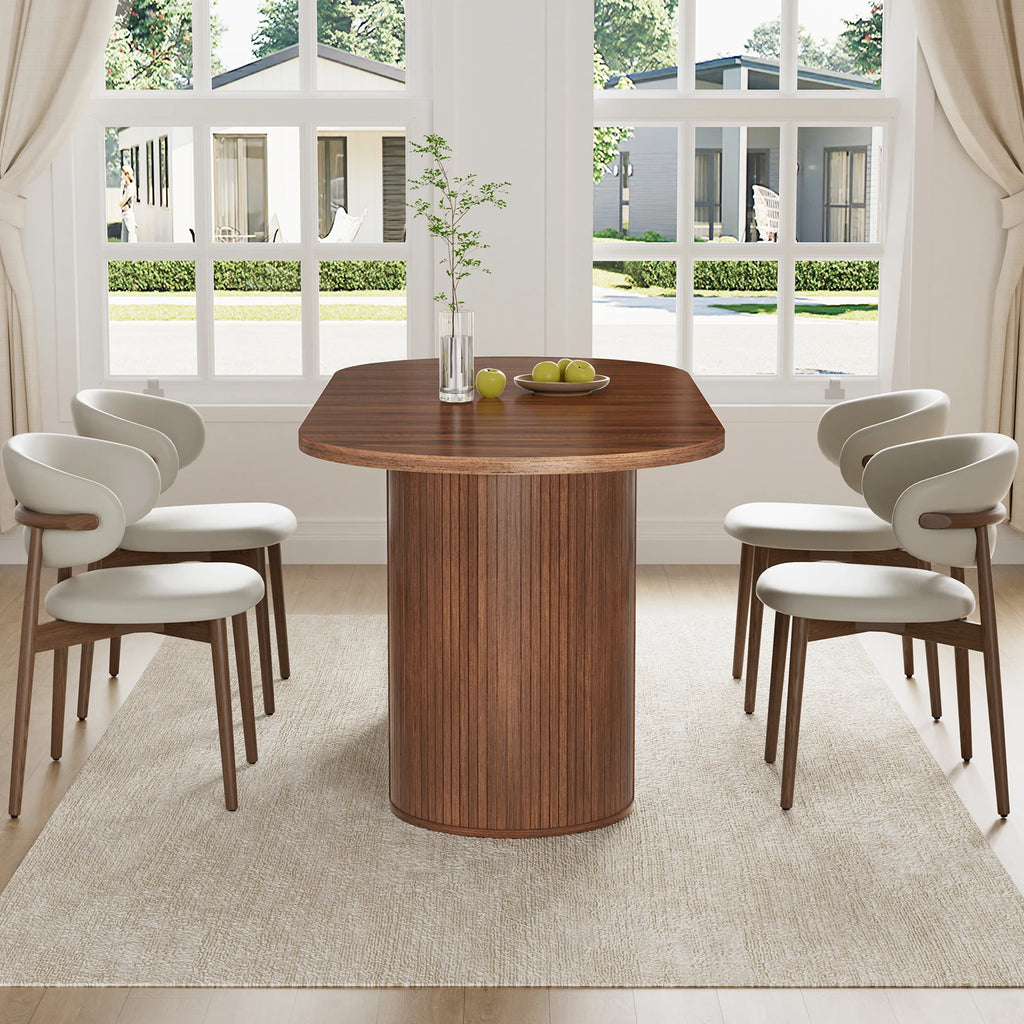 Oval Dining Table for 6-8 Person