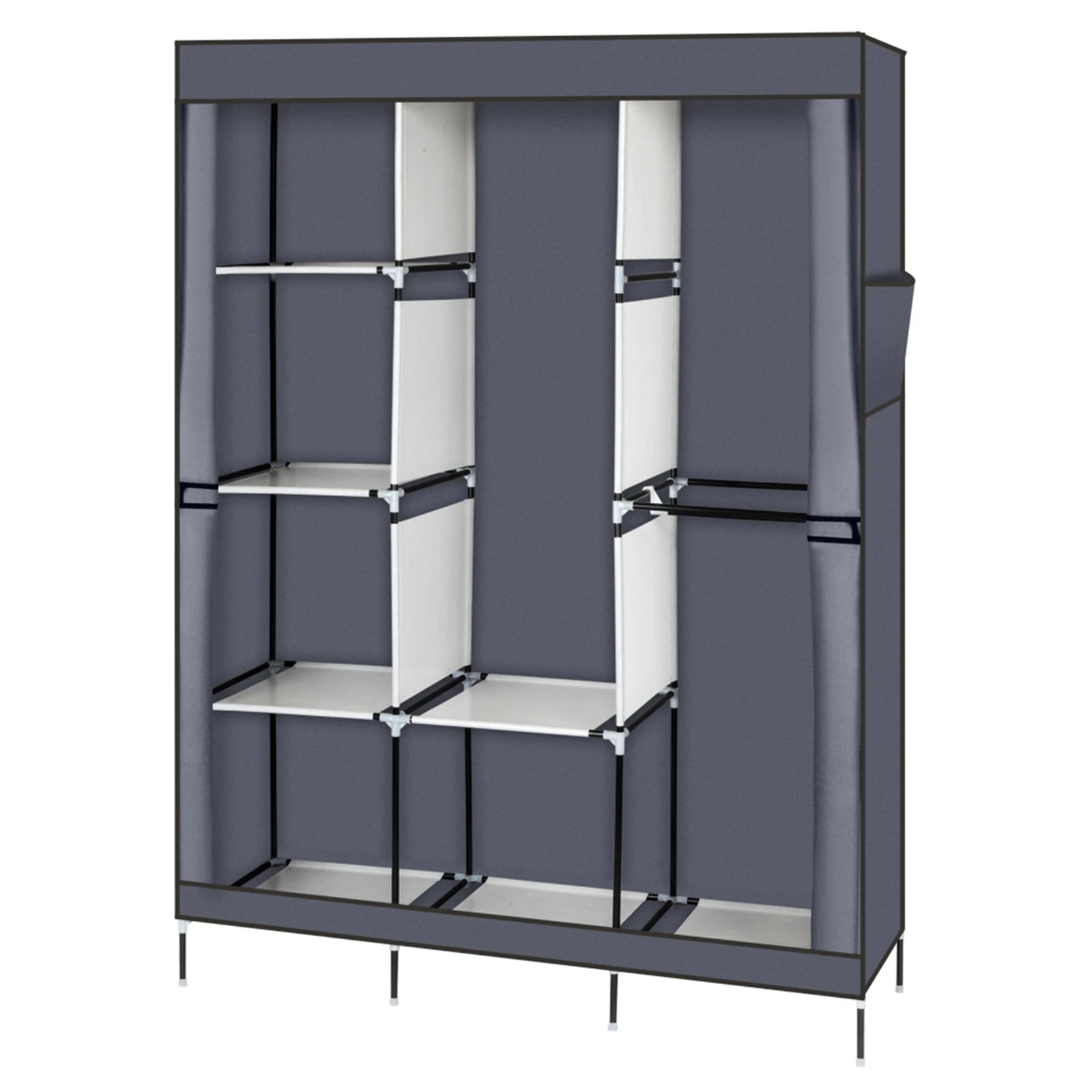 71" Portable Wardrobe Closet
