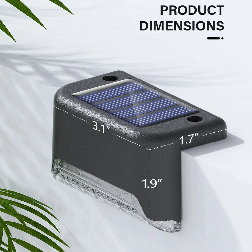 4/12 Pack Solar Deck Lights