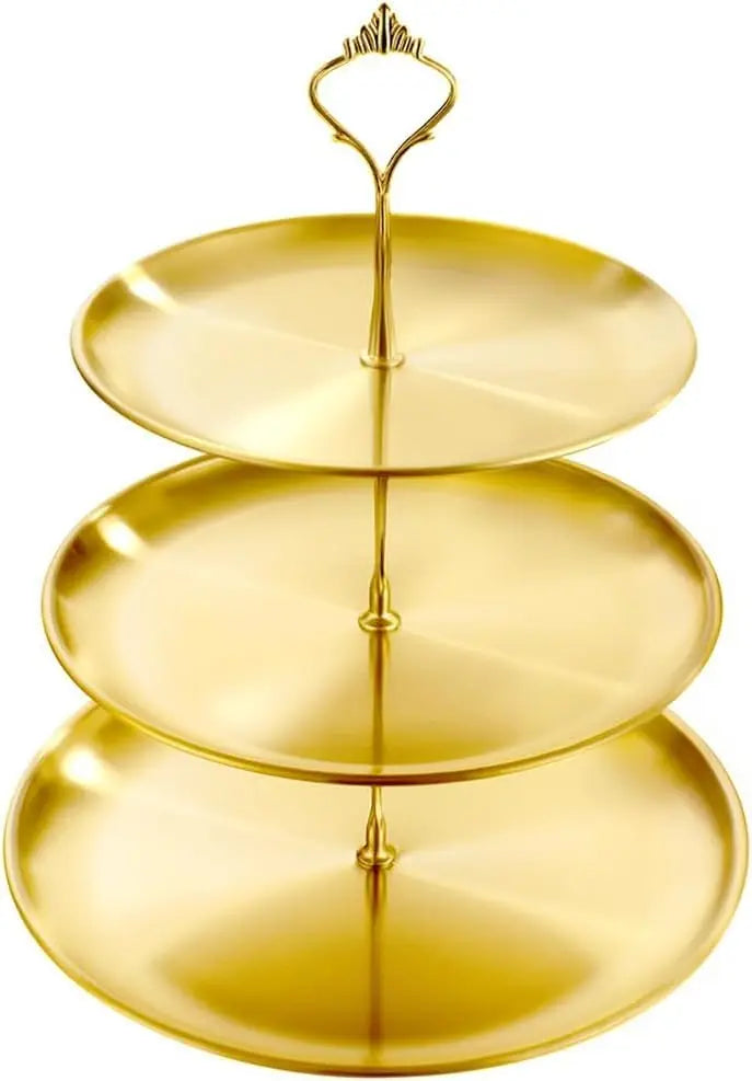 Gold 3-Tier Cake/Dessert Display Tower