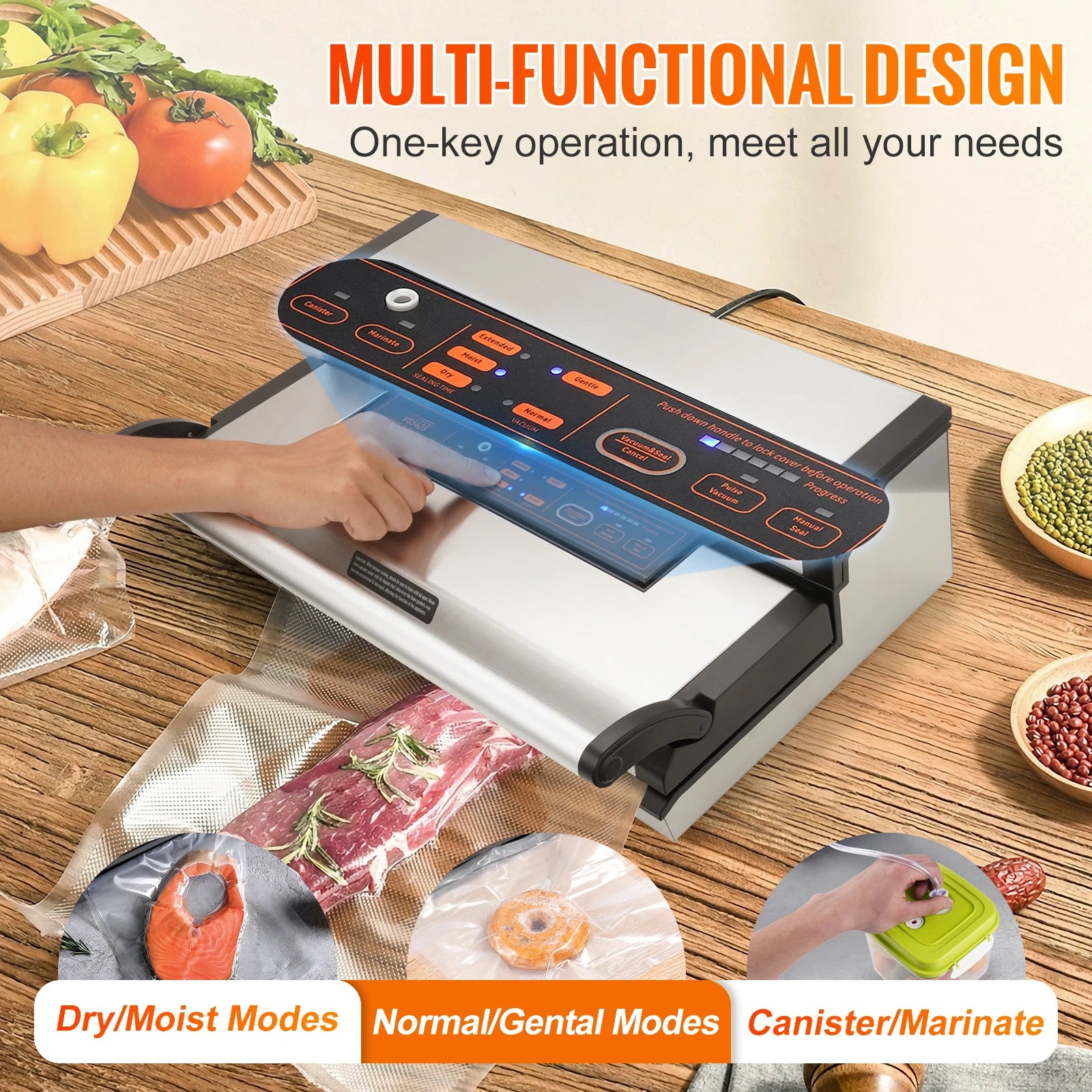 Commercial Vacuum Sealer Machine Multifunction