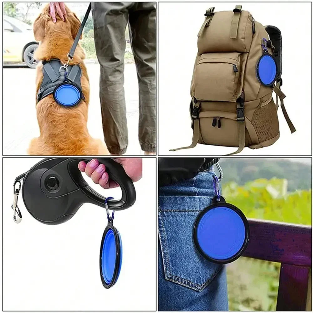 Folding Silicone Pet Feeder