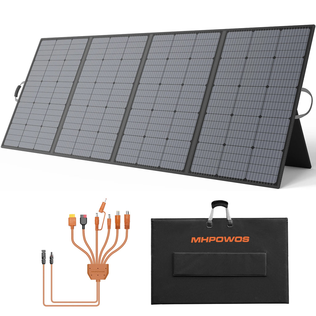 Lightweight Portable Solar Panel, Waterproof for RV 100W,200W,400W
