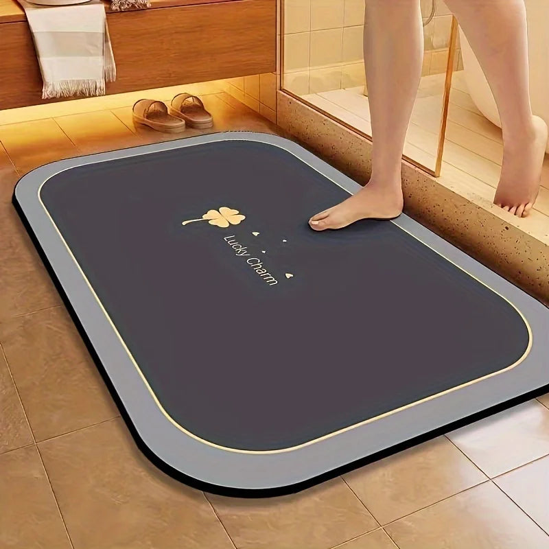 1pc Non-slip Floor Mat for Kitchen/Bath/Pet Feeding