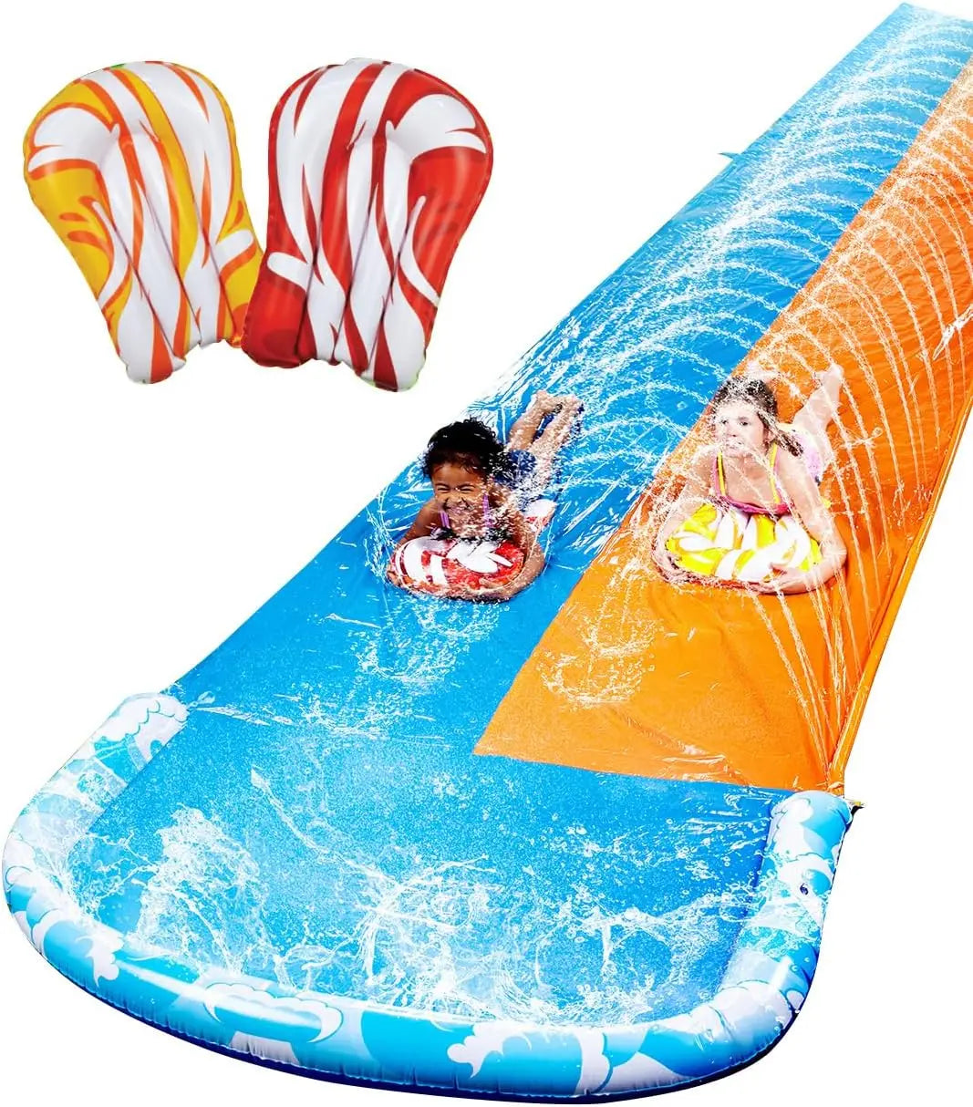 32.5ft Mega Inflatable Water Slide 2- Lanes