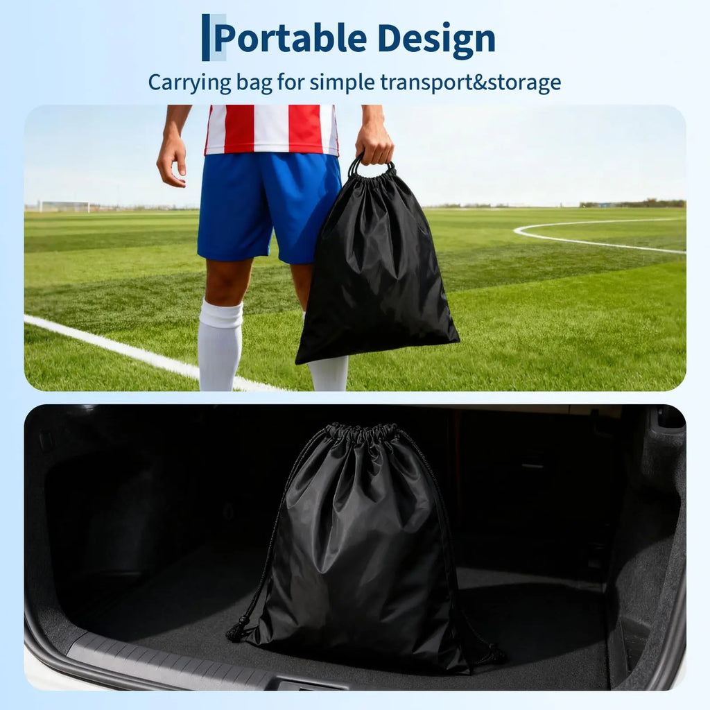 6x4ft Pop Up Soccer Goal Set Of 2 Backyard Soccer Nets
