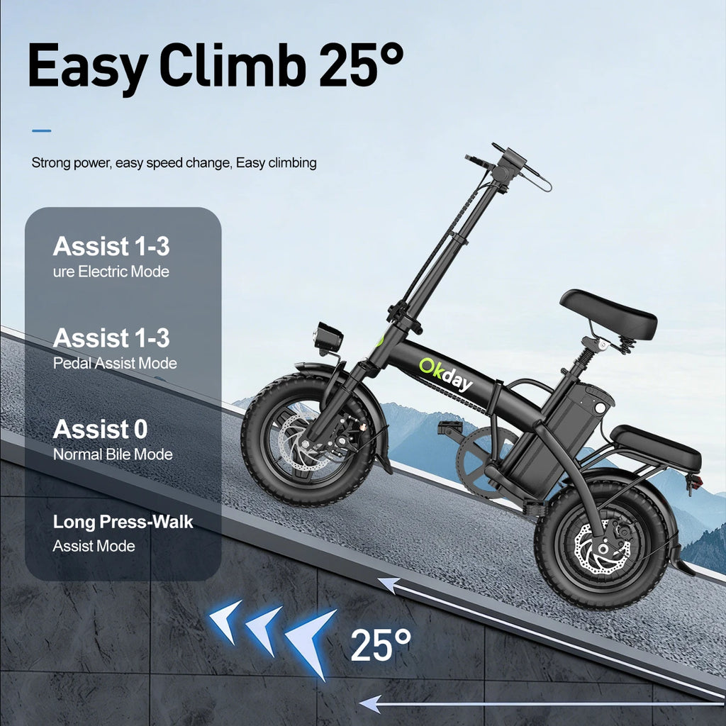 Foldable Electric Bike for Adults