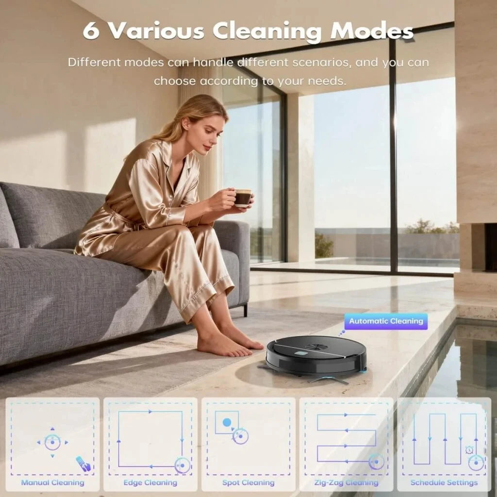 Smart Robot Vacuum Cleaner & Mop