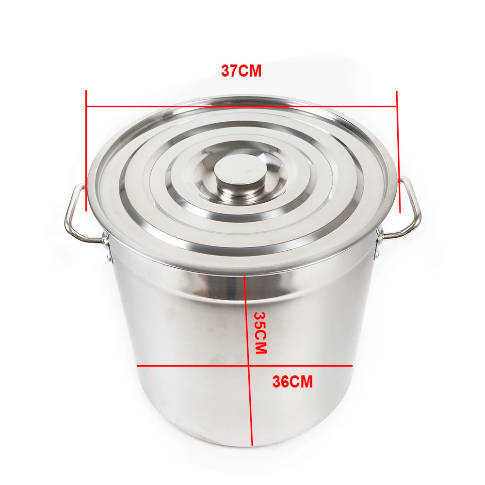 35L Stainless Steel Cooking Pot