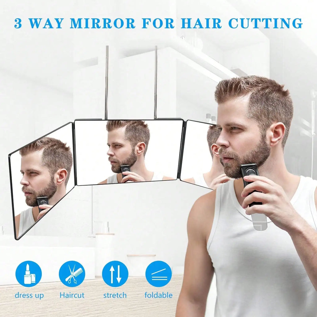 3 Way Mirror For Hair Cutting